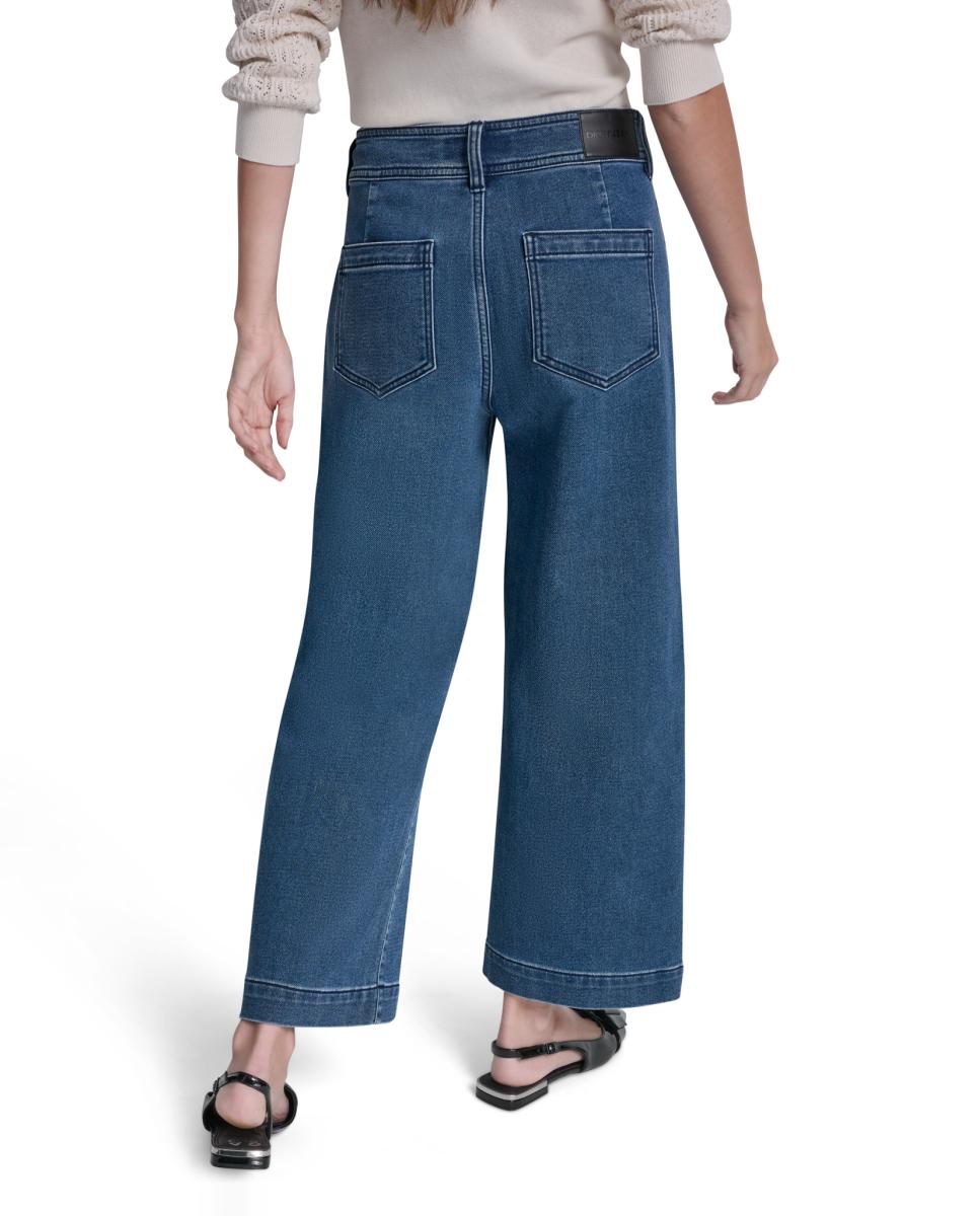 Jeans Largas Azul-3
