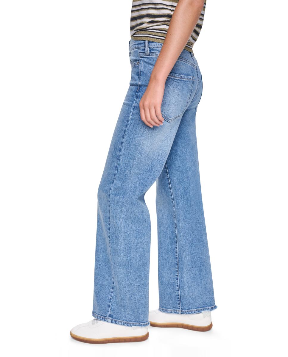 Imagen 2 de Vaqueros rectos de mujer de tiro medio y cierre de cremallera - Dkny Jeans - Azul Azul