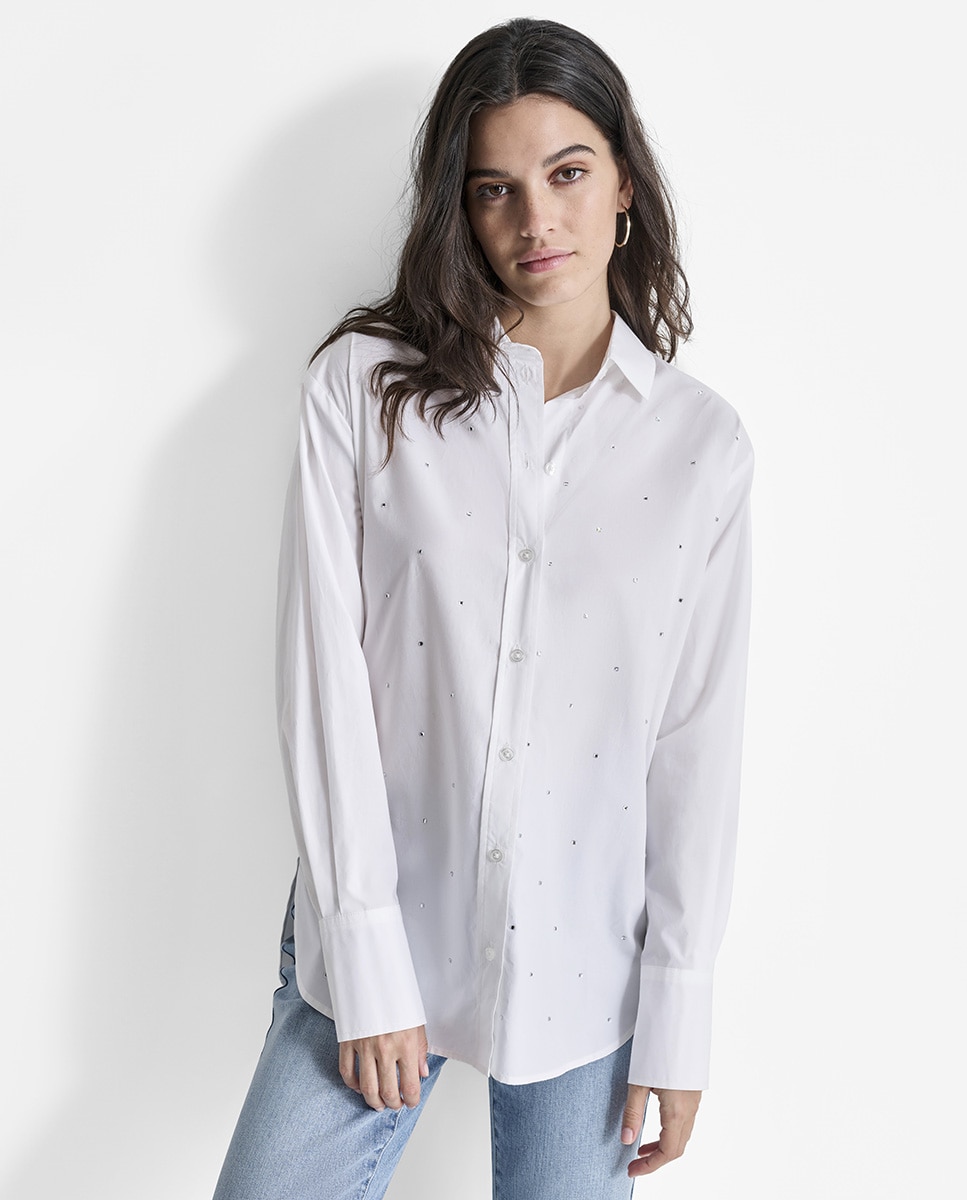 Imagem 0 de Camisa com Botões e Manga Comprida