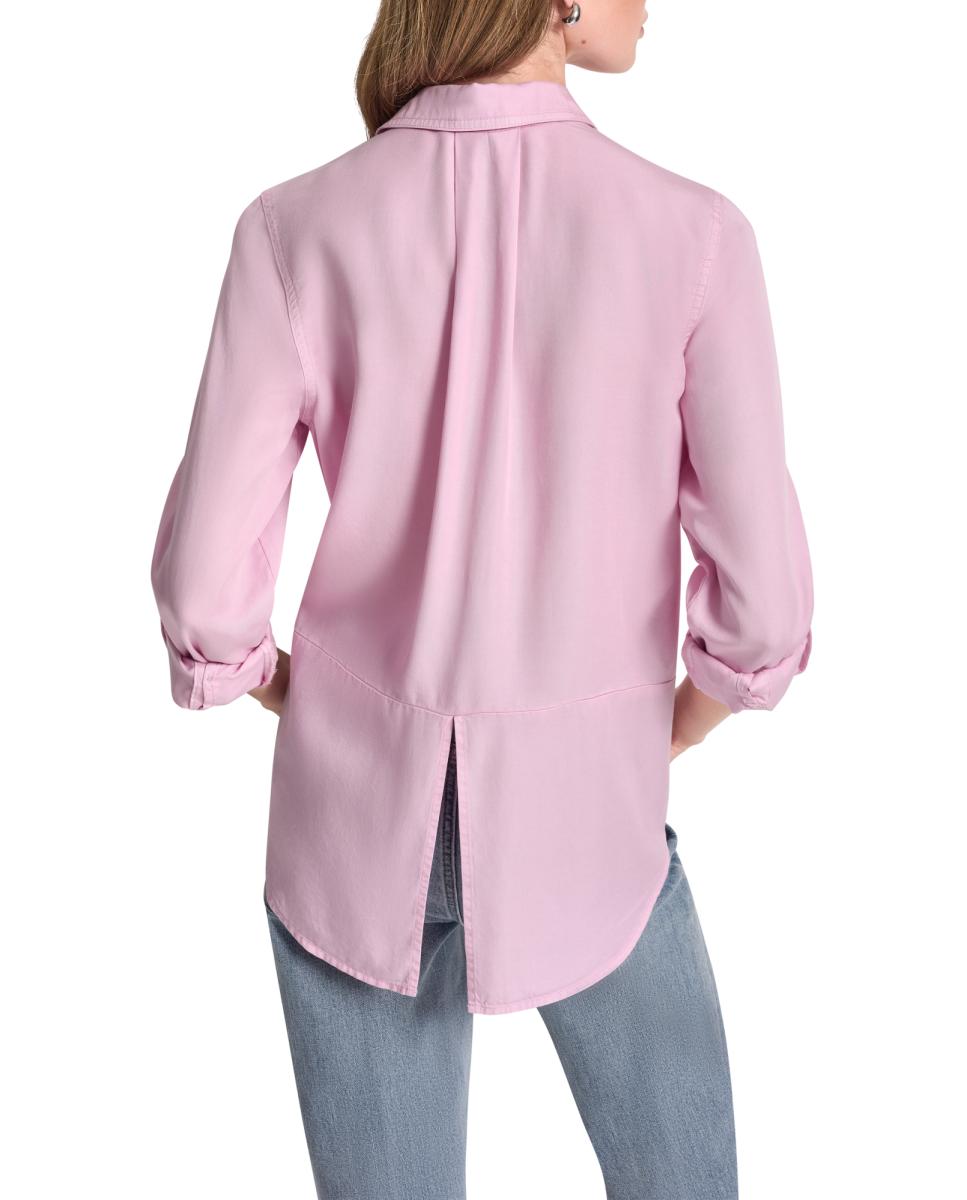 Camisa de Tencel Rosa-claro-2