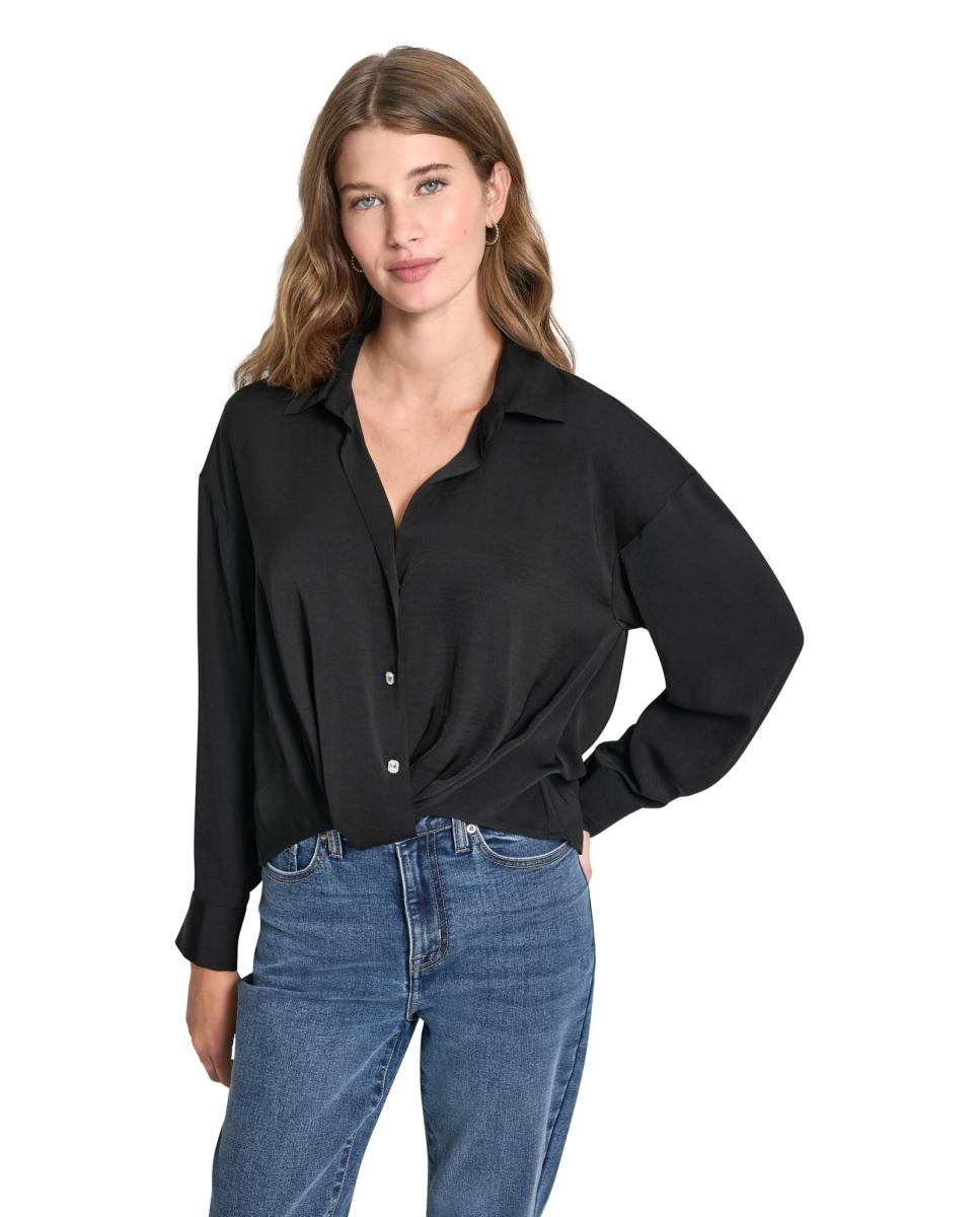 Imagem 0 de Blusa com Botões de Joia