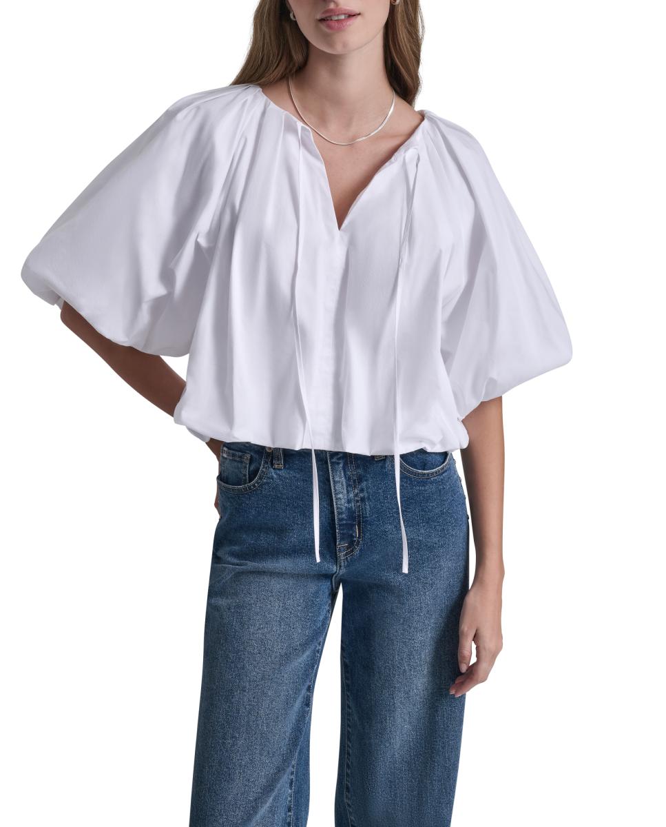 Imagem 0 de Blusa com Mangas em Balão