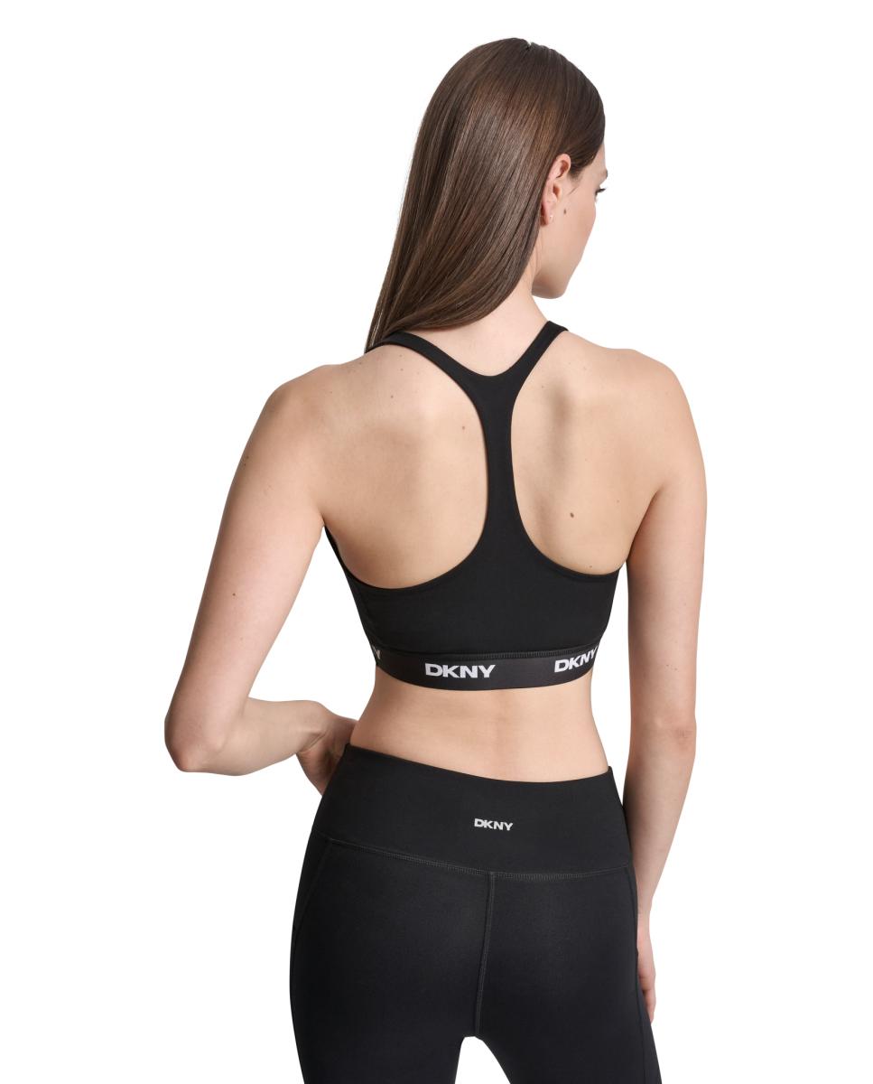 Top Desportivo com Fita com Logótipo Preto-4