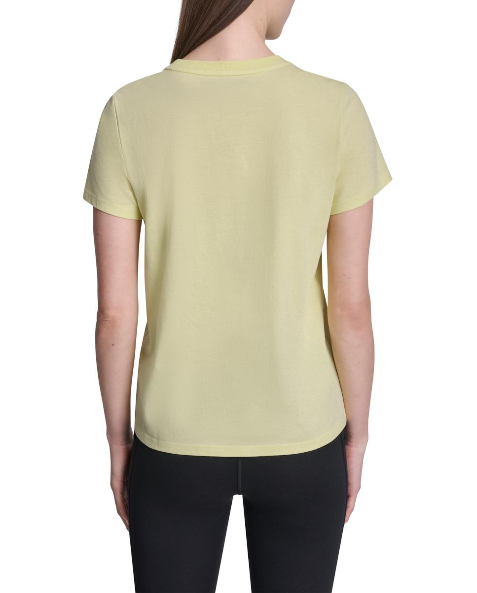T-shirt com logo Amarelo-2