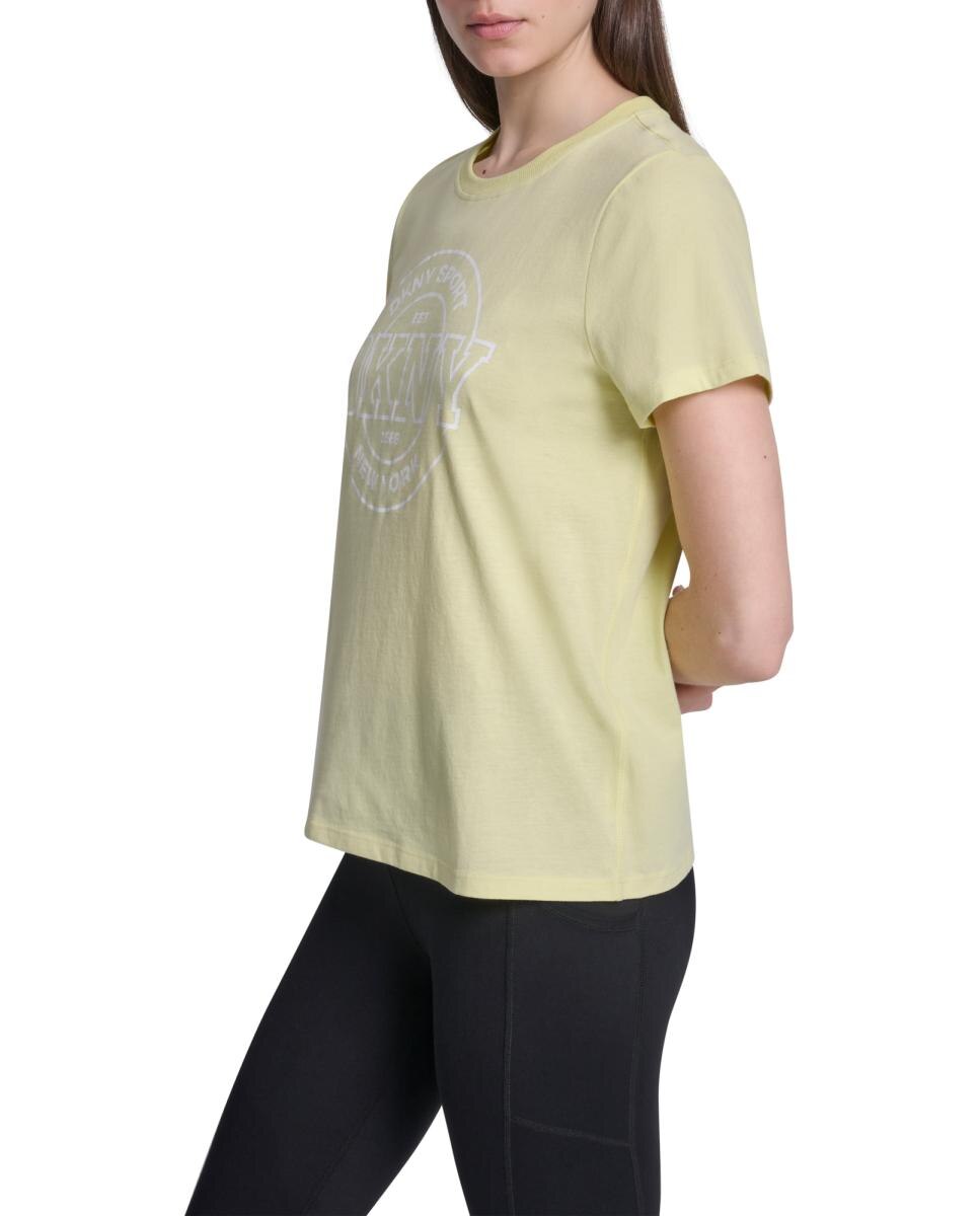 T-shirt com logo Amarelo-3