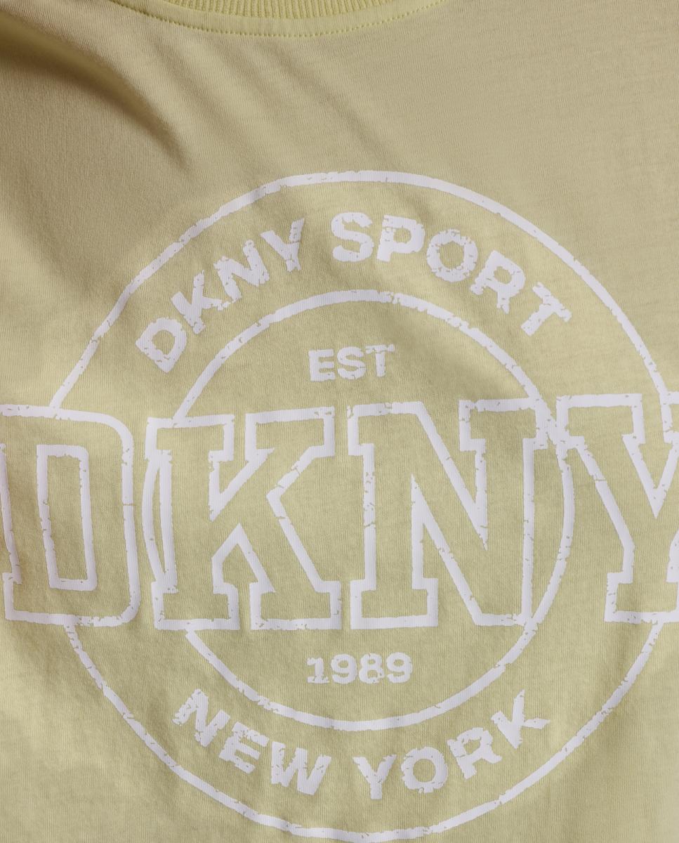 T-shirt com logo Amarelo-4