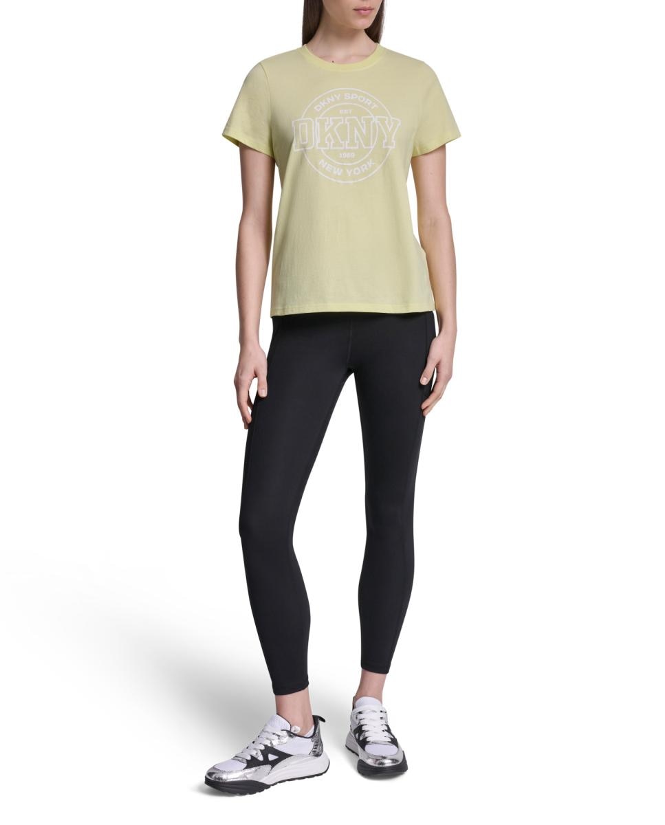 T-shirt com logo Amarelo-5