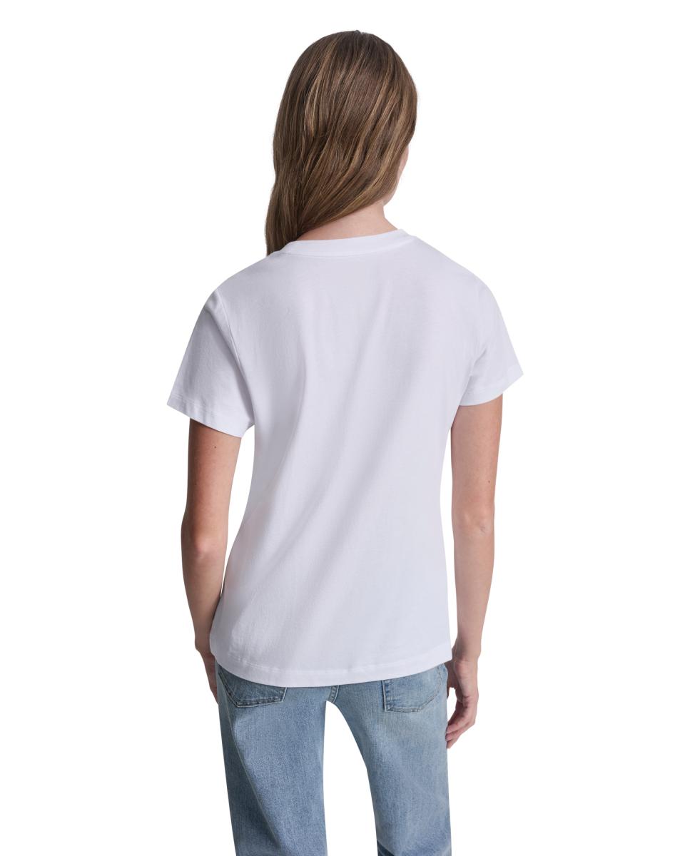 T-shirt com Estampado de Nova Iorque Multicolor-2