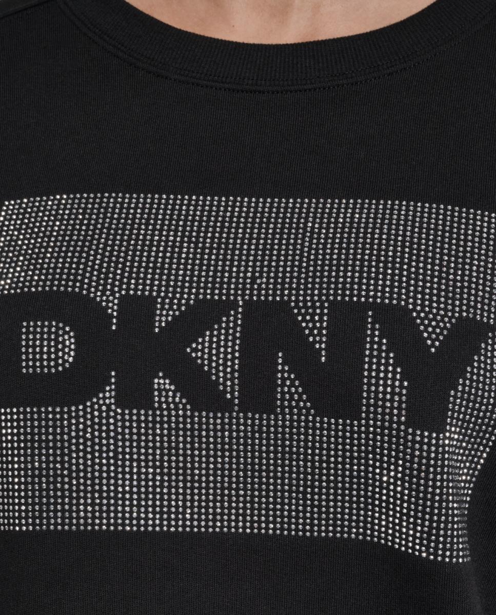 Sweatshirt com Logótipo em Caixa Preto-4