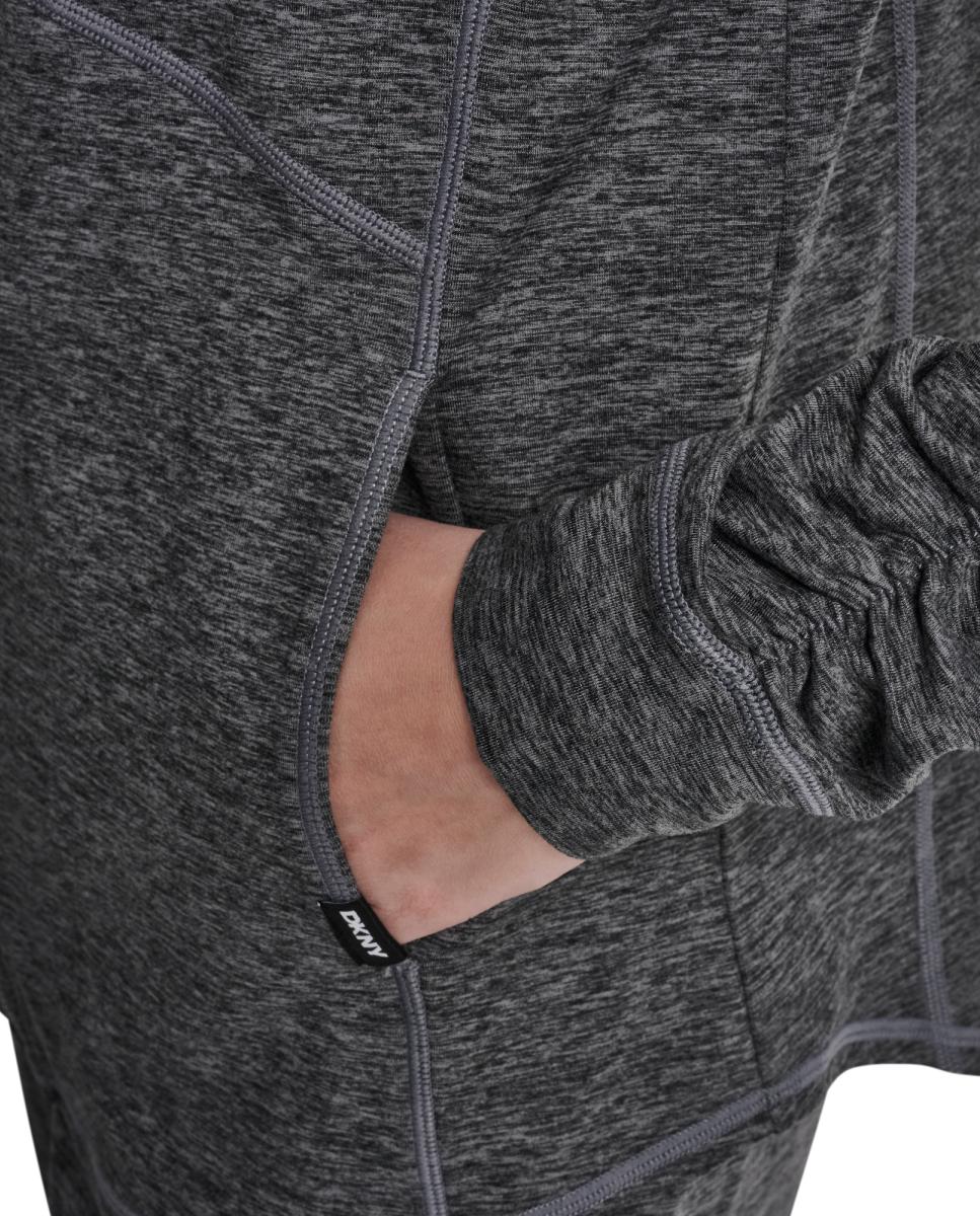 Sweatshirt de manga comprida Preto-4