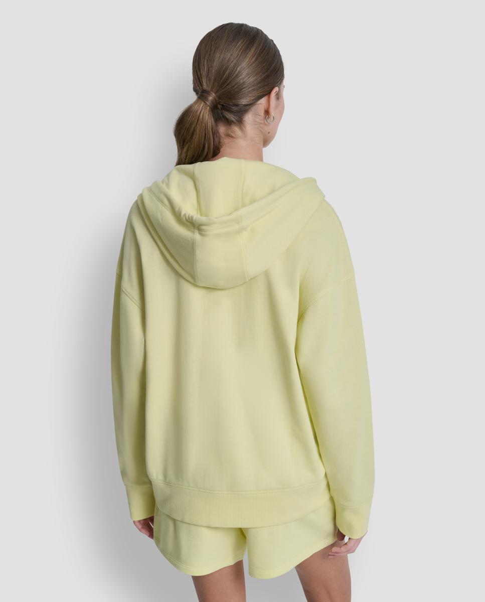 Sweatshirt com Logótipo Metallic Bubble Amarelo-2