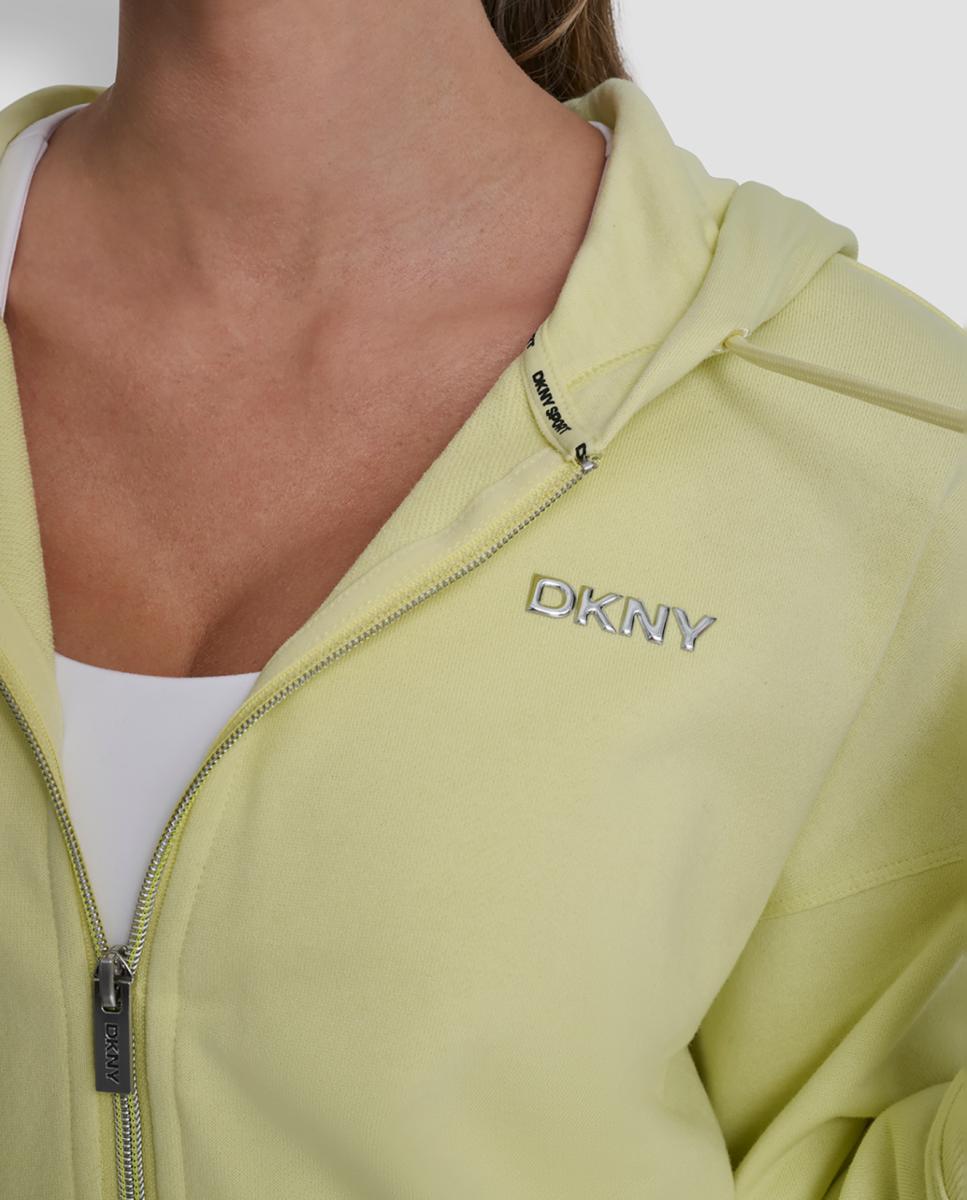 Sweatshirt com Logótipo Metallic Bubble Amarelo-4