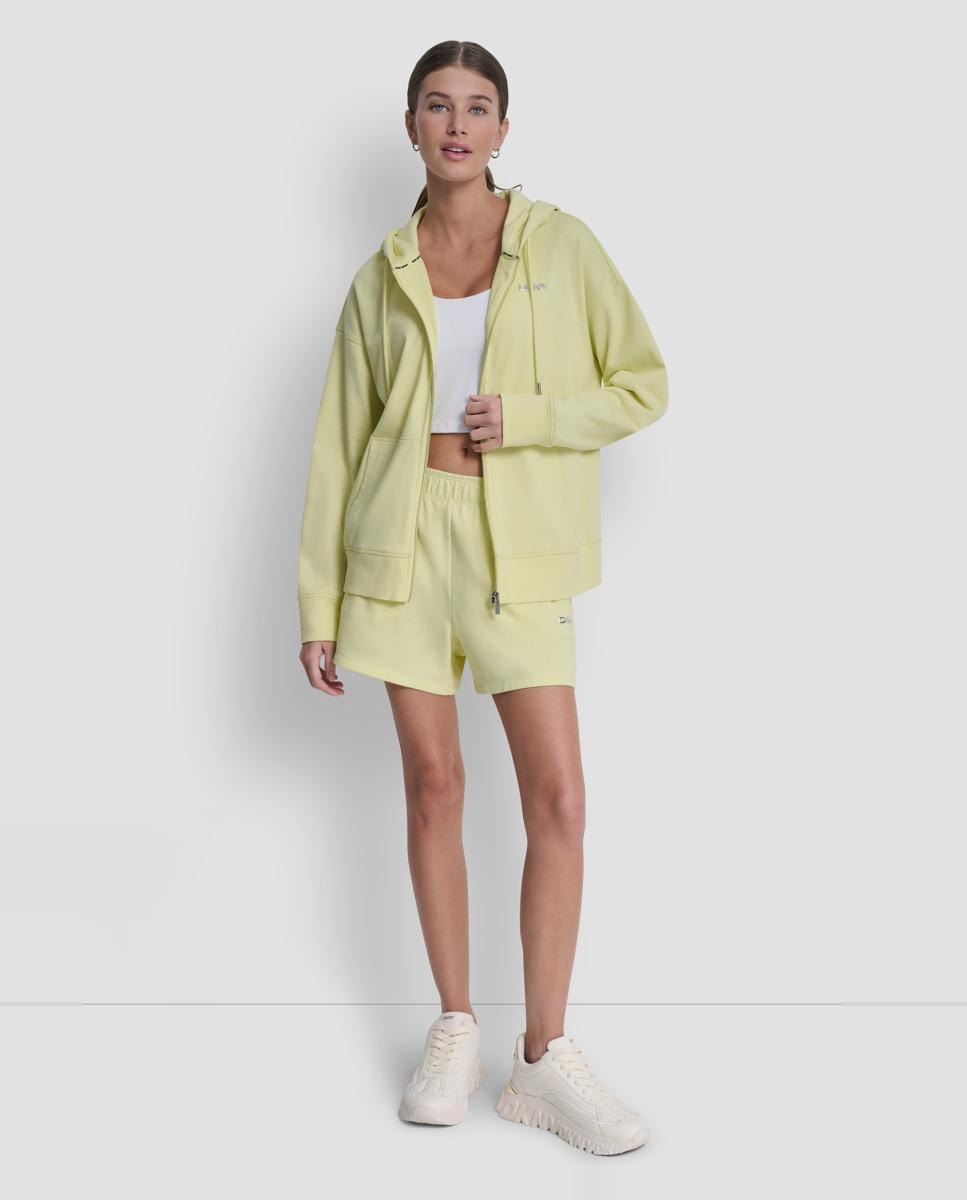 Sweatshirt com Logótipo Metallic Bubble Amarelo-5