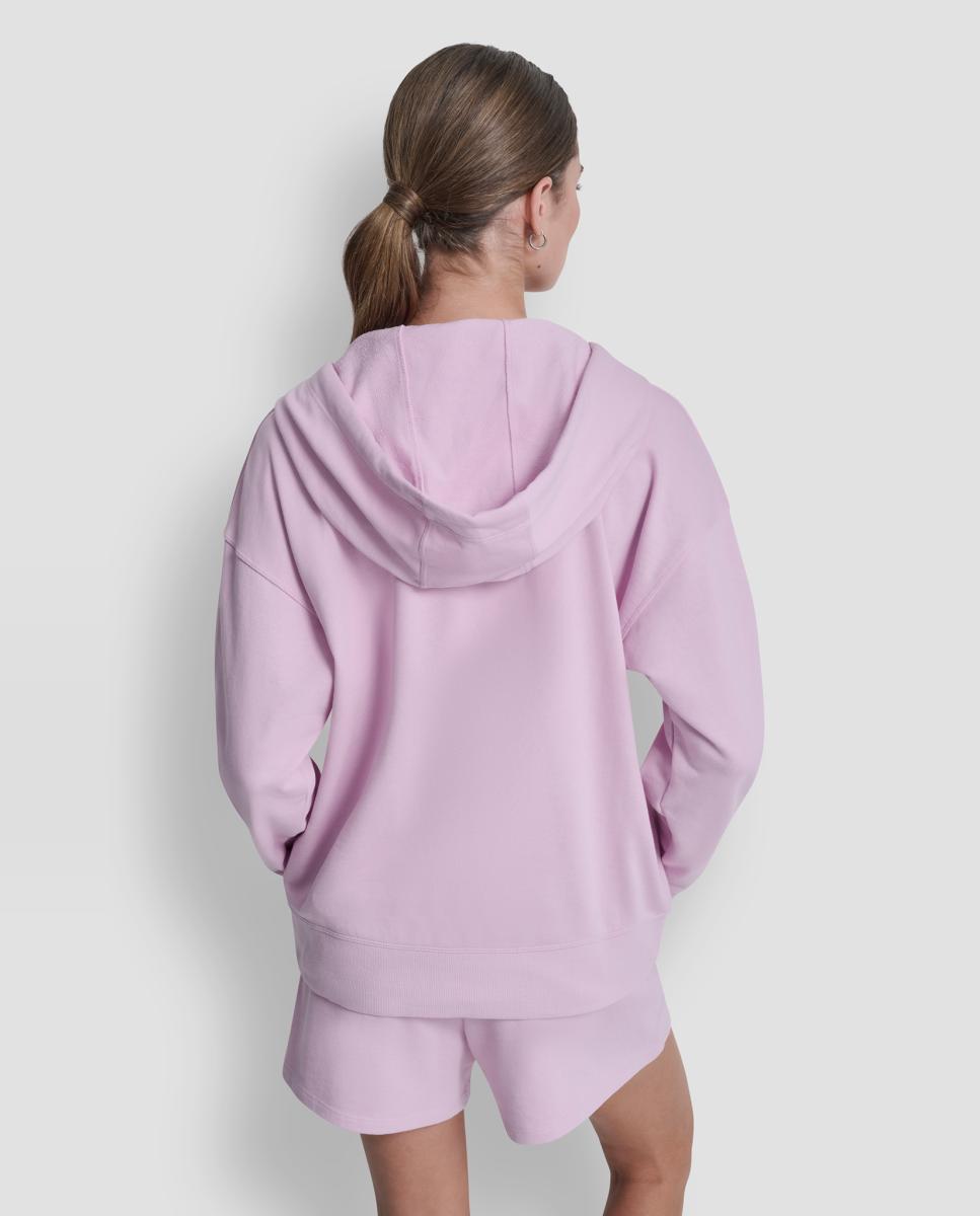 Sweatshirt com Logótipo Metallic Bubble Rosa-claro-2