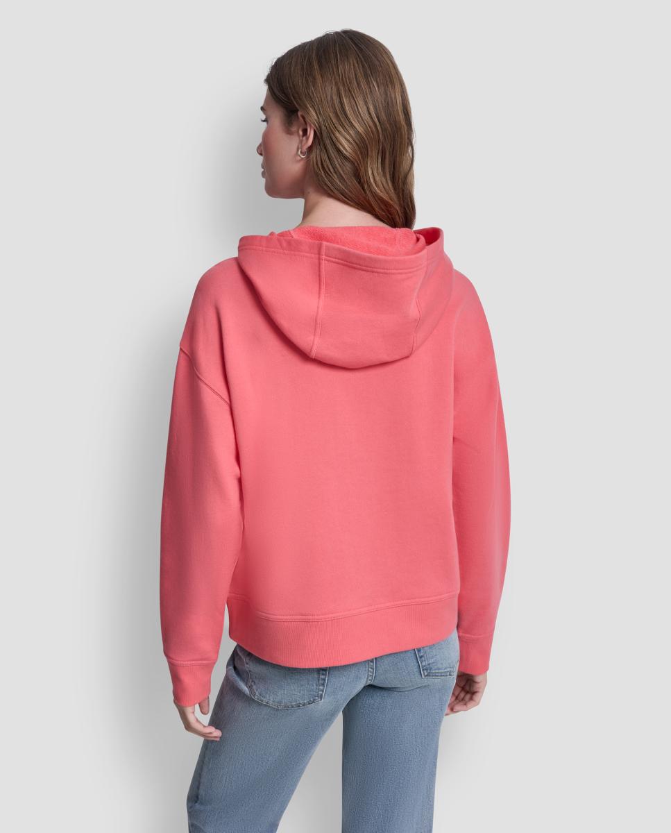 Sweatshirt de manga comprida com logo Salmão-2