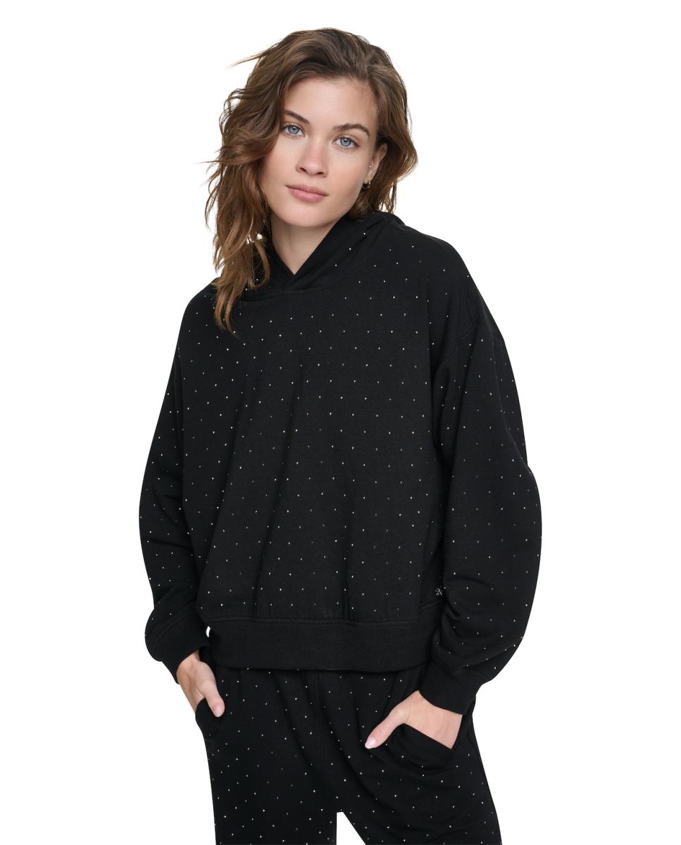 Imagem 0 de Sweatshirt com Capuz e Trabalho de Brilhantes