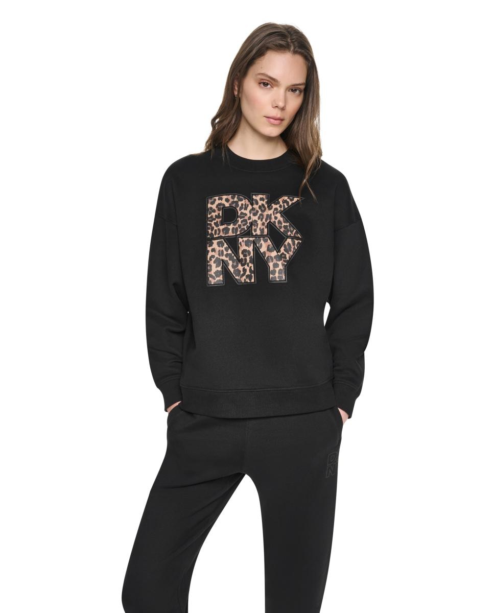 Imagem 0 de Sweatshirt de Decote Redondo com Logótipo de Animal Print