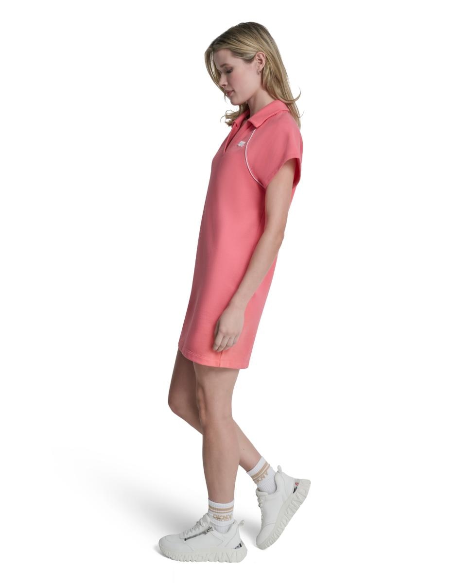 Imagem 0 de Vestido Tipo Polo com Manga Curta