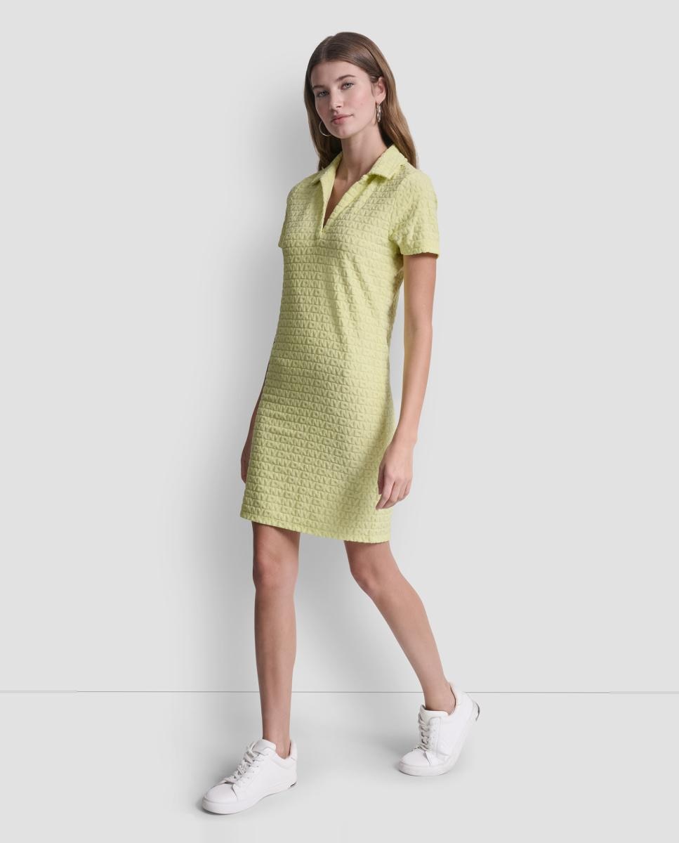 Imagem 0 de Vestido curto com decote em bico