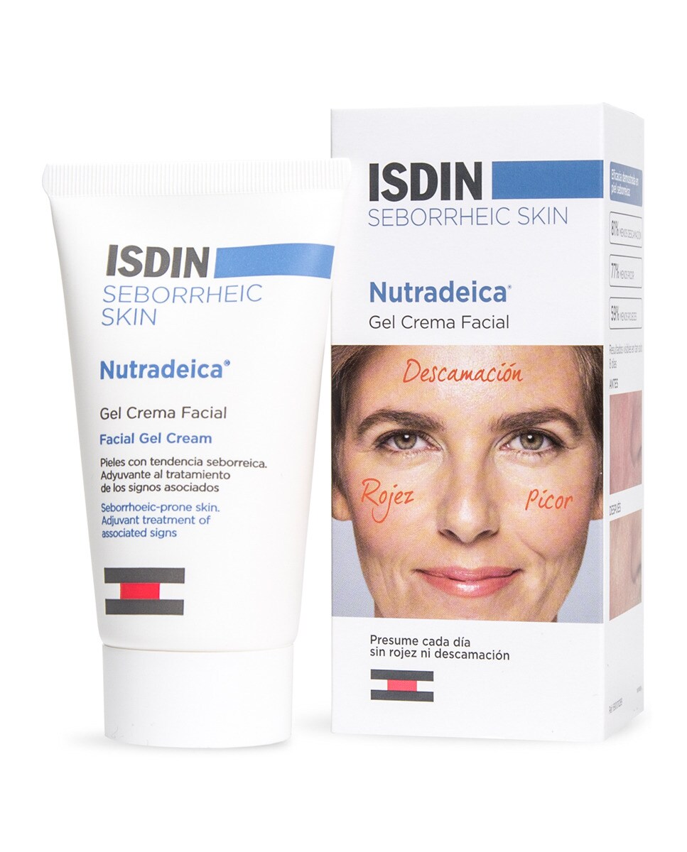 Gel Creme facial pele seborreica Nutradeica Isdin 2