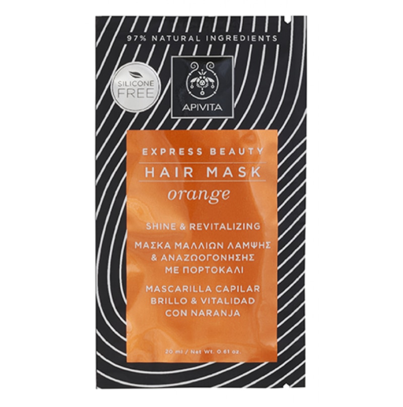 Imagem 0 de Máscara Capilar Brilho e Vitalidade Laranja & Mel Apivita