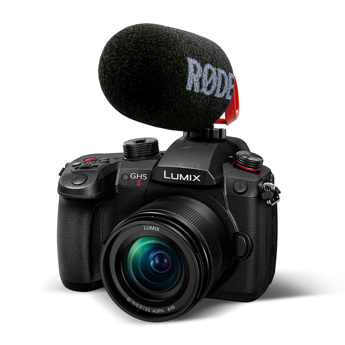 Cámara Micro 4:3 Panasonic Lumix DC-GH5M2 + Objetivo H-H025 F1.7 +