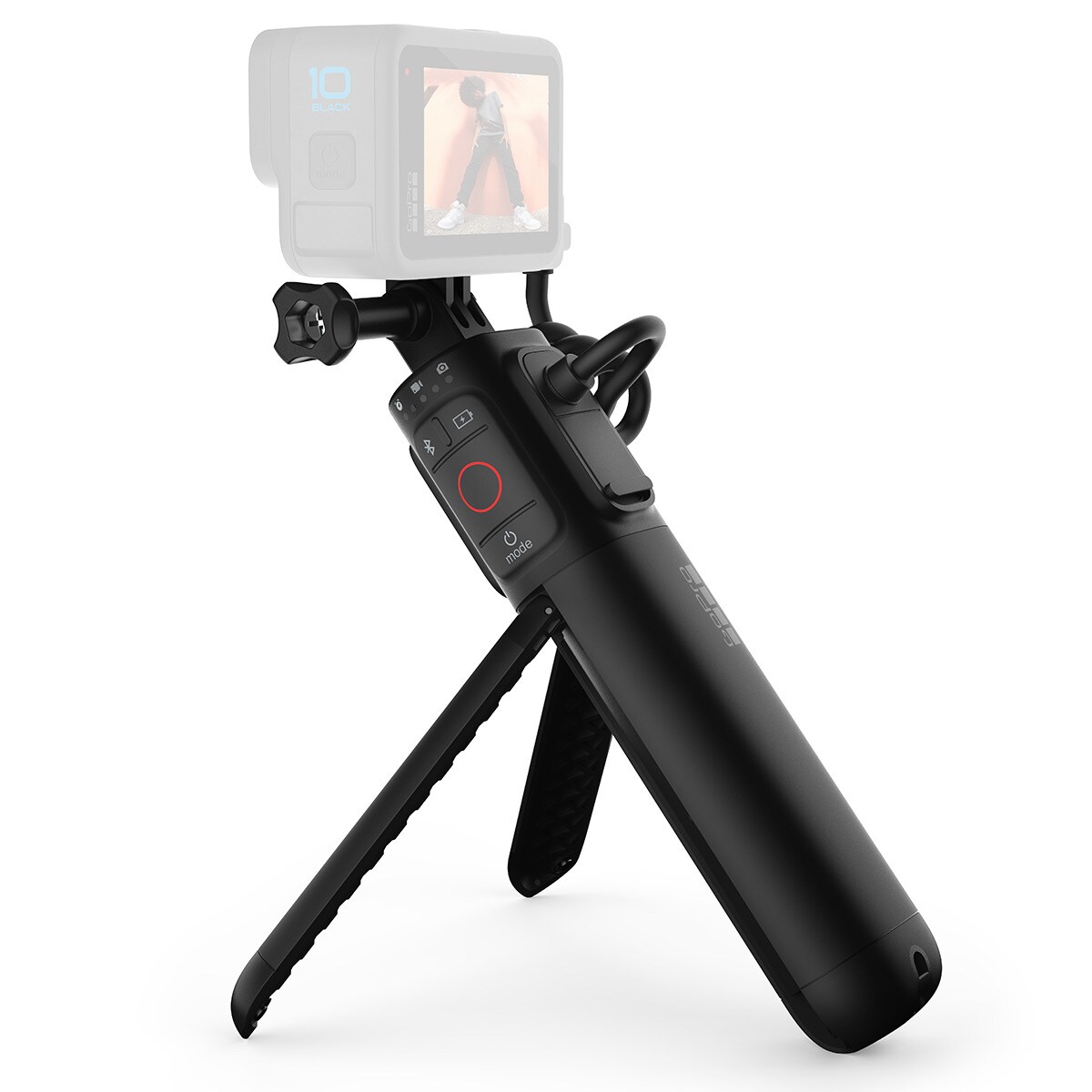 Empuñadura GoPro Volta con batería, trípode y mando a distancia (Reacondicionado Grado C) Negro-1