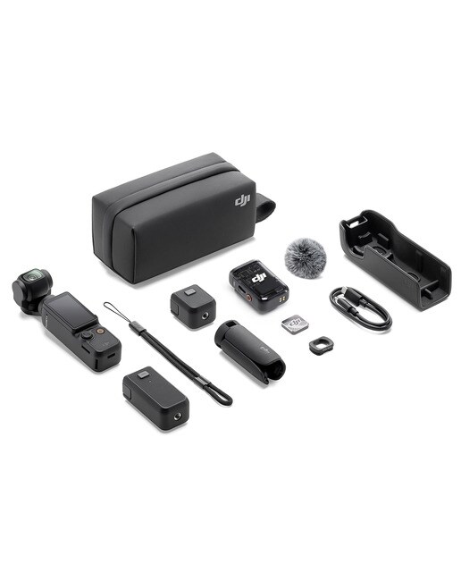 Cámara portátil con estabilizador DJI Osmo Pocket 3 Creator Combo (Reacondicionado Grado A) - Negro Negro-5