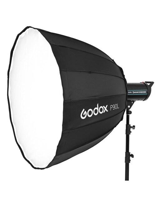 Imagen 0 de Softbox parabólico Godox P90L montura bowens (Reacondicionado Grado B) Negro