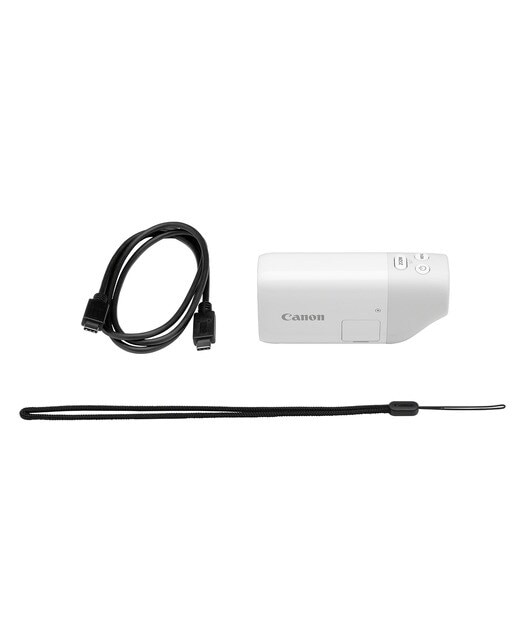 Cámara compacta Canon PowerShot ZOOM kit esencial (Reacondicionado Grado A) - Blanco Blanco-3