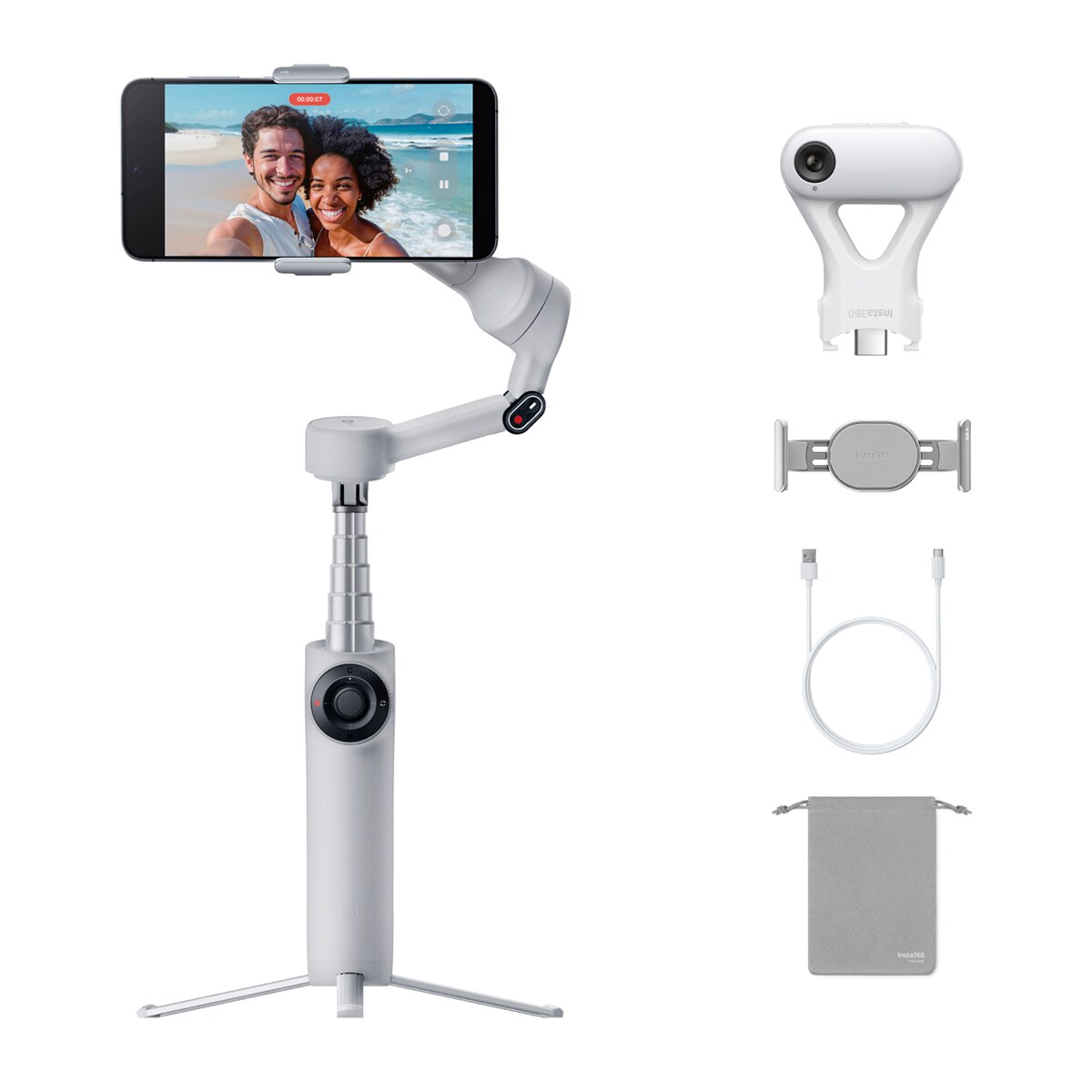 Estabilizador Insta360 Flow 2 con IA Tracker (Reacondicionado Grado A) 1