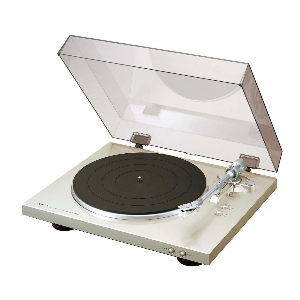 Tocadiscos Denon DP 300 (Reacondicionado Grado C) - Plata Plata-1