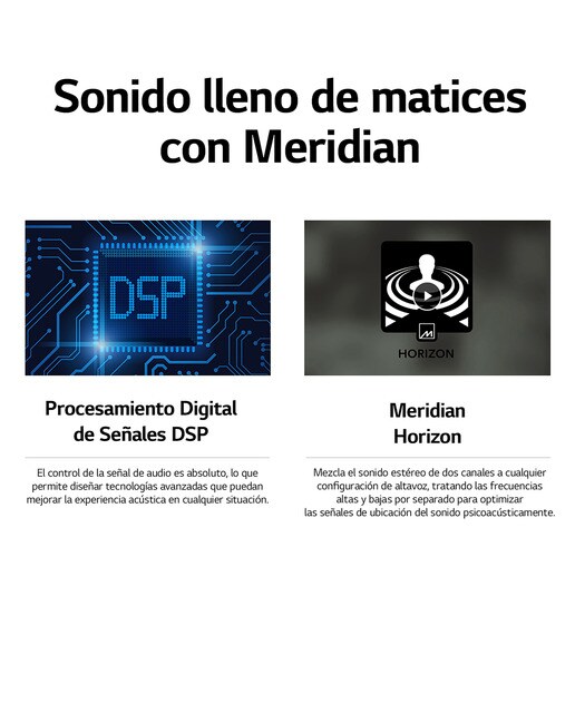 Barra de Sonido LG MERIDIAN 2022 S95QR Dolby Atmos (Reacondicionado Grado C) - Acero Acero-10