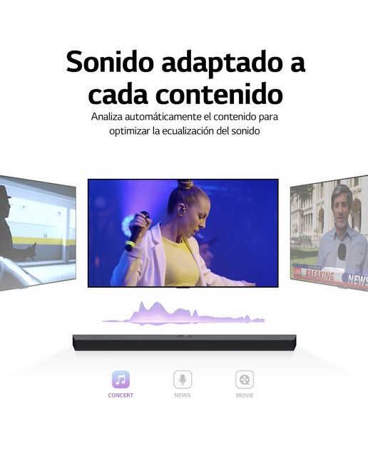 Barra de Sonido LG MERIDIAN 2022 S95QR Dolby Atmos (Reacondicionado Grado C) - Acero Acero-12