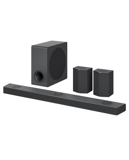 Barra de Sonido LG MERIDIAN 2022 S95QR Dolby Atmos (Reacondicionado Grado A) - Acero Acero-1