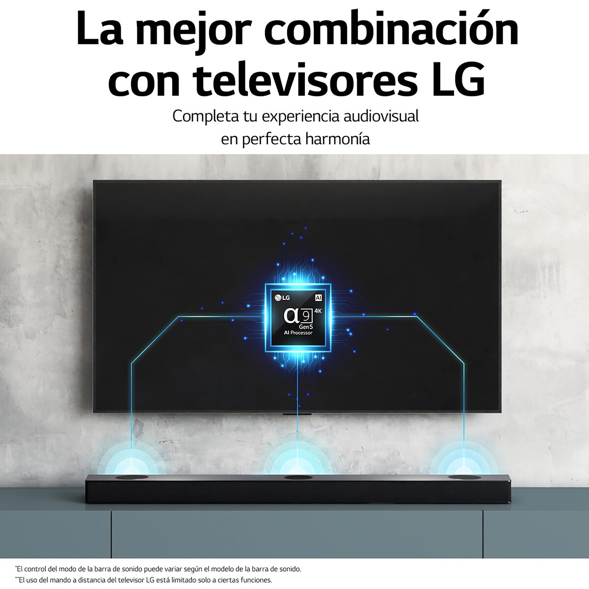 Barra de Sonido LG MERIDIAN 2022 S95QR Dolby Atmos (Reacondicionado Grado D) - Acero Acero-8