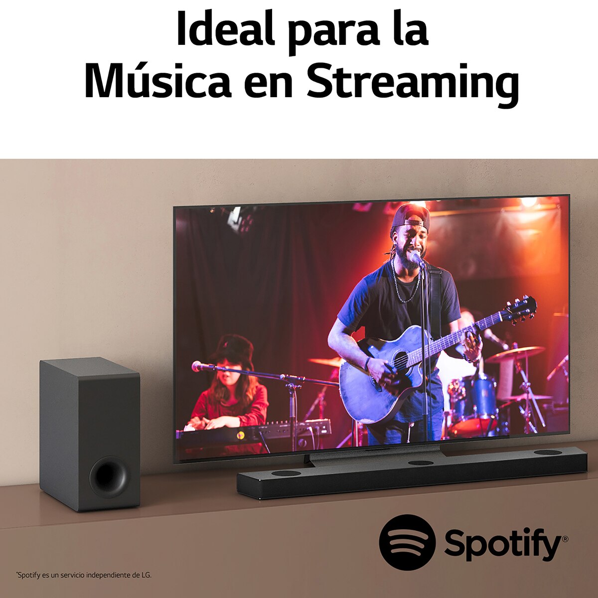 Barra de Sonido LG MERIDIAN 2022 S95QR Dolby Atmos (Reacondicionado Grado D) - Acero Acero-16