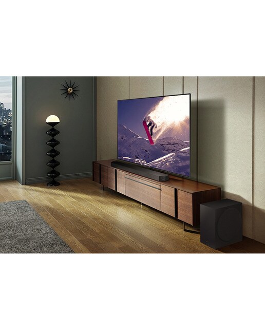 Barra de sonido Samsung 2023 HW-Q800C con Dolby Atmos y DTS: X, Q-Symphony, 5.1.2 ch, 360W, Subwoofer inalámbrico (Reacondicionado Grado D) - Negro Negro-6