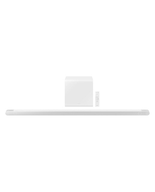 Barra de sonido Samsung 2022 HW-S801B UltraSlim con Dolby Atmos (Reacondicionado Grado D) - Blanco Blanco-6