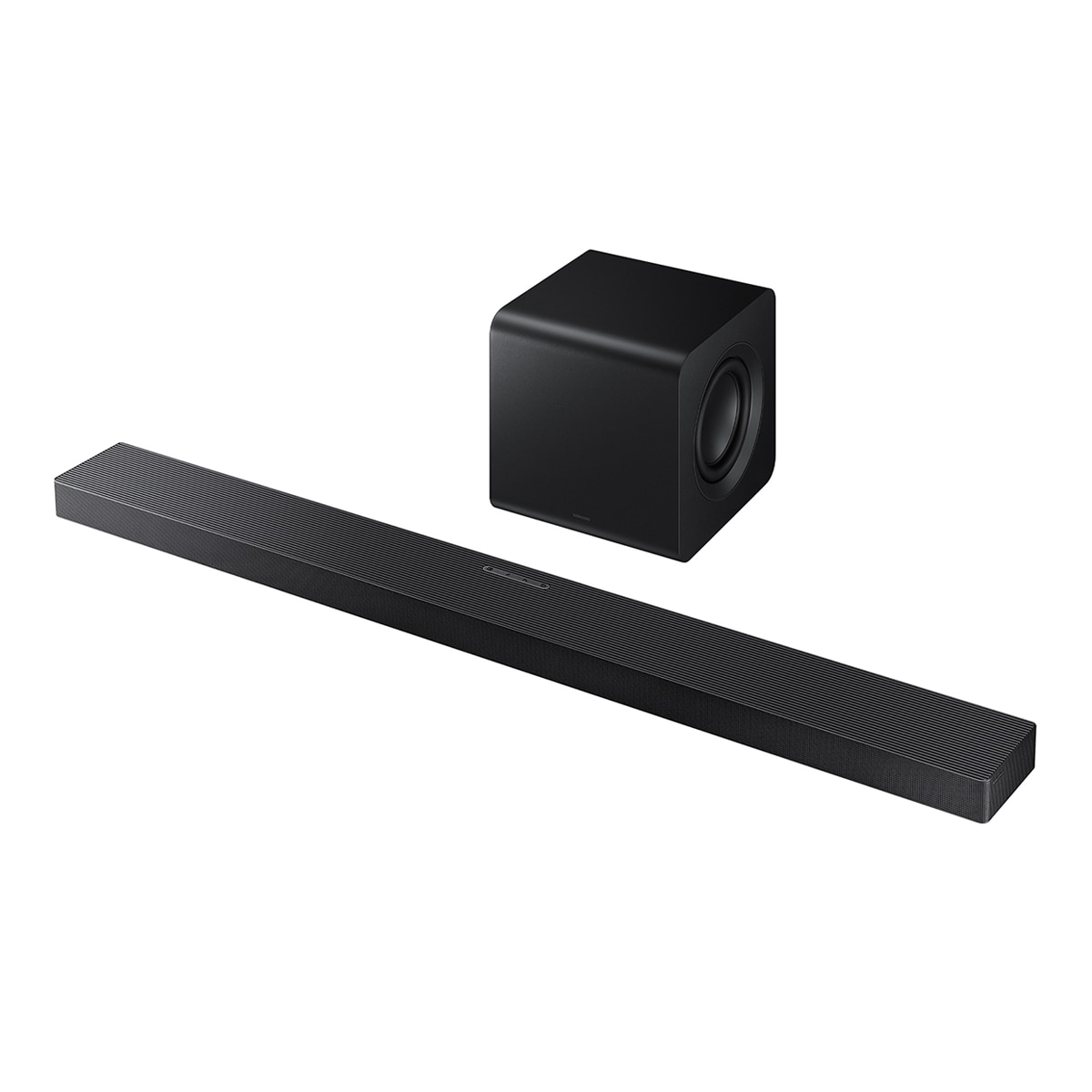 Samsung - Barra de sonido Samsung 2025 HW-QS700F, Dolby Atmos y DTS Virtual: X, Q-Symphony, 3.1.2 con 9 altavoces, 345W, Subwoofer inalámbrico 6.5&quo.