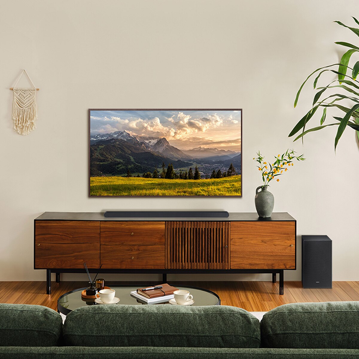 Barra de sonido UltraSlim Samsung 2024 HW-S700D, 3.1, Dolby Atmos y DTS: X, 250W, Subwoofer inalámbrico, Wi-Fi (Reacondicionado Grado B) - Negro Negro-6