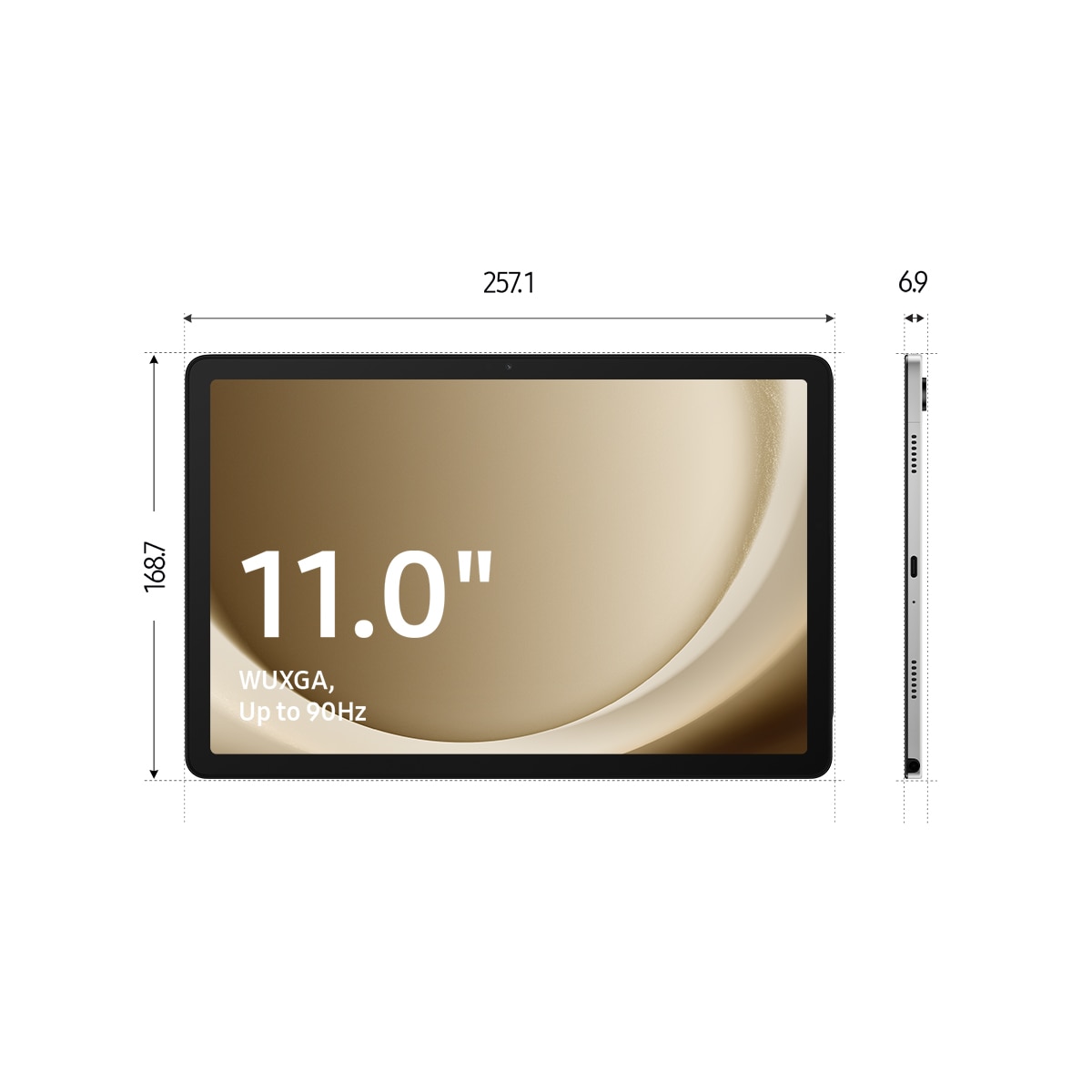 Tablet Samsung Galaxy Tab A9+ 4GB + 64 GB, Wi-Fi (Reacondicionado Grado A) - Grafito 64 GB + 4 GB RAM Grafito-4