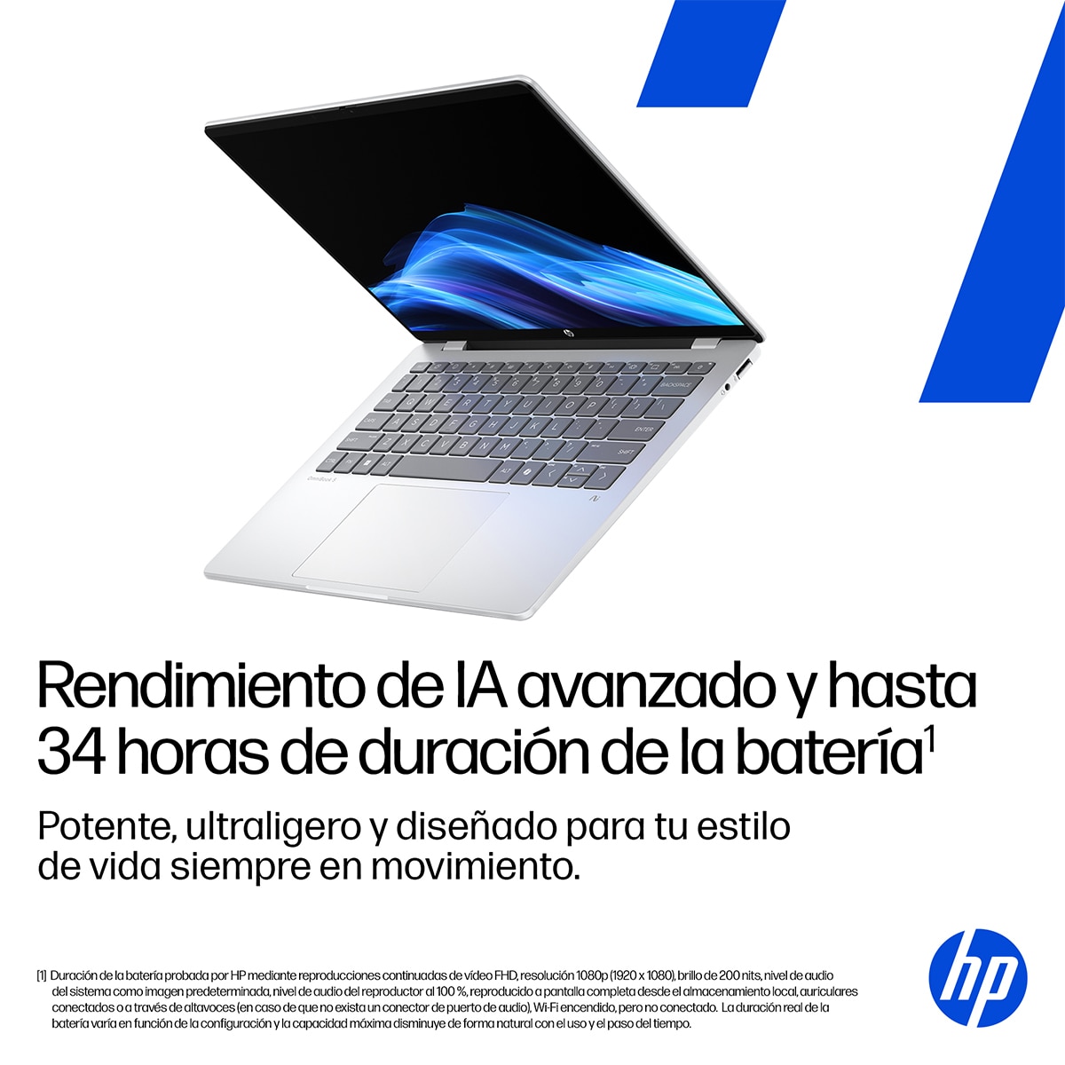 Portátil HP OmniBook 5 14-he0003ns Copilot+PC, QC Snapdragon X Plus X1P-42-100, 32GB, 1TB SSD, 14" OLED, W11 (Reacondicionado A estrenar) - Plata Plata-6