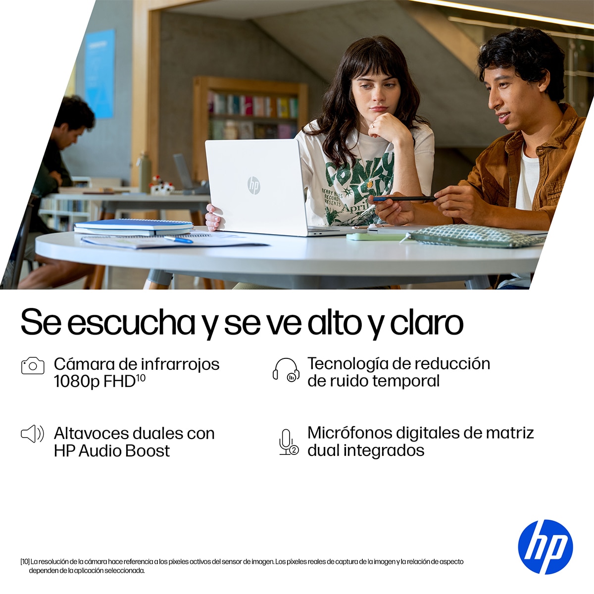 Portátil HP OmniBook 5 14-he0003ns Copilot+PC, QC Snapdragon X Plus X1P-42-100, 32GB, 1TB SSD, 14" OLED, W11 (Reacondicionado A estrenar) - Plata Plata-8