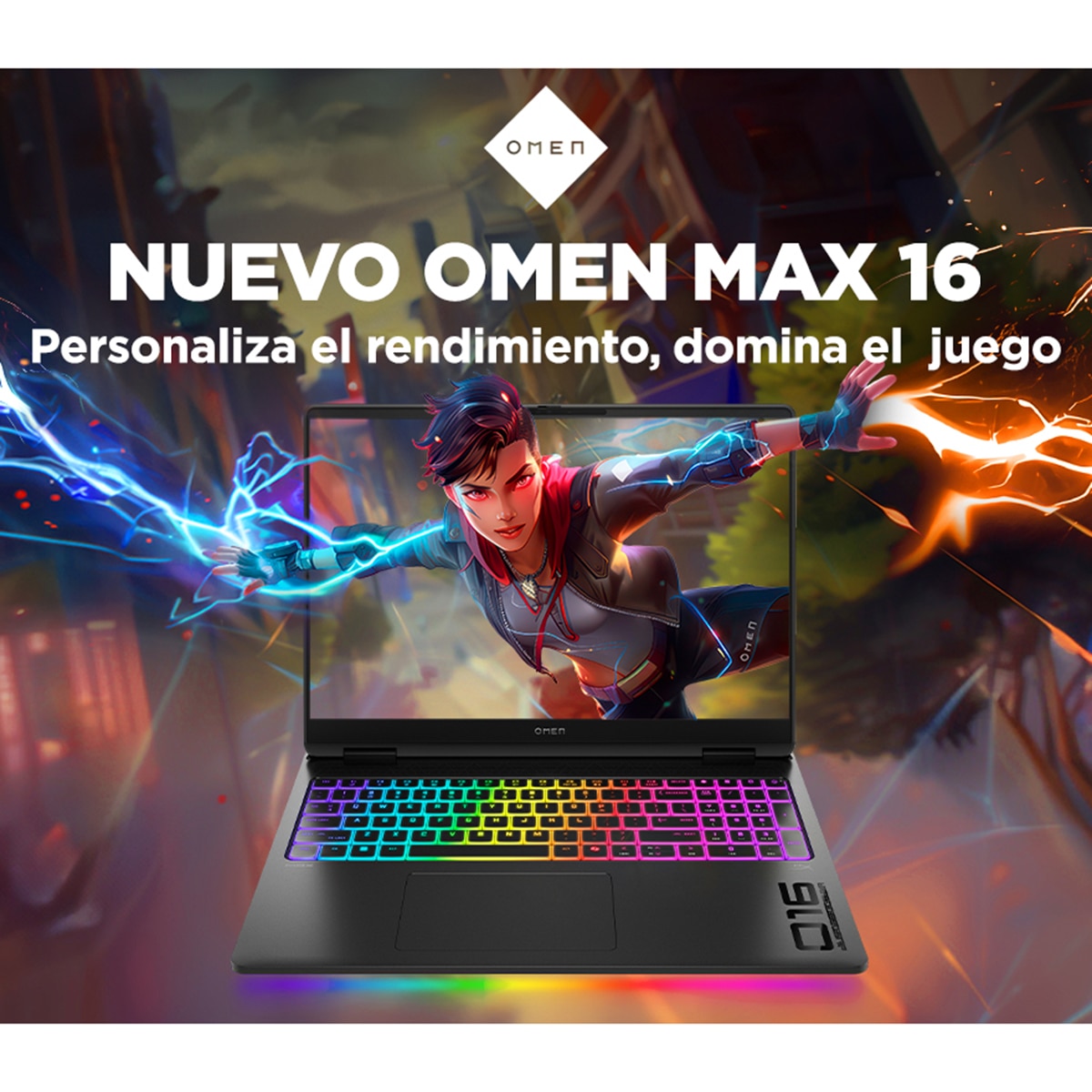 Portátil Gaming HP OMEN MAX 16-ah0009ns, Intel Core Ultra 9 275HX, 32GB, 1TB SSD, Nvidia GeForce RTX 5080 16GB, 16", W11 (Reacondicionado A estrenar) - Negro Negro-15