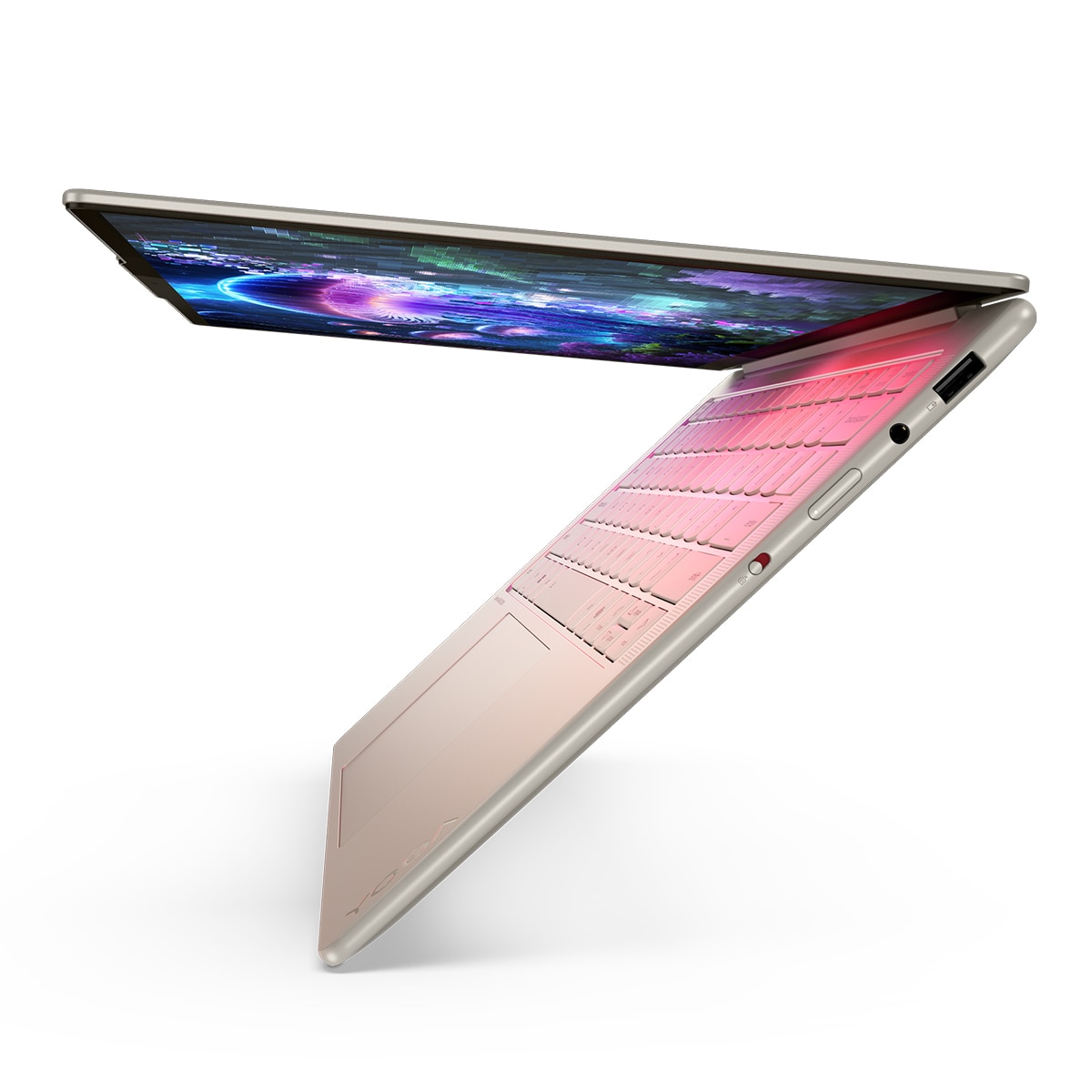 Portátil Lenovo Yoga Slim 7 14ILL10 Copilot+ PC, Intel Core Ultra 7 258V, 32GB, 1TB SSD, 14", W11 (Reacondicionado Grado B) - Seashell Seashell-5
