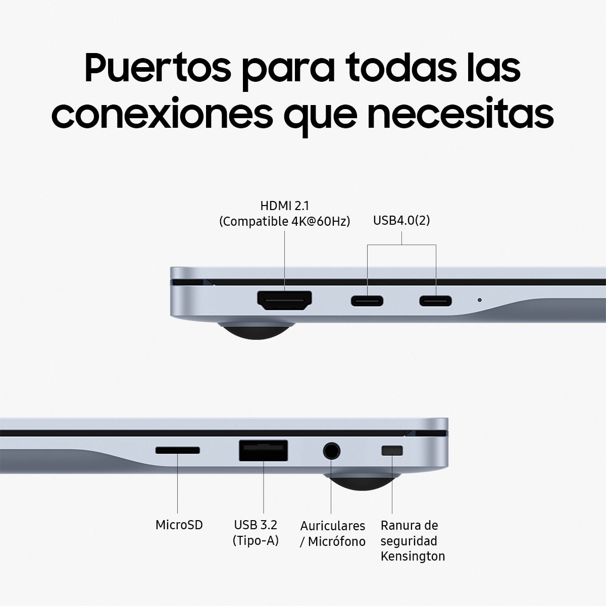 Portátil Samsung Galaxy Book4 Edge SE, Copilot+PC, Snapdragon X1-26-100, 16GB, 512GB SSD, 15,6", W11 (Reacondicionado A estrenar) - Azul zafiro Azul zafiro-5