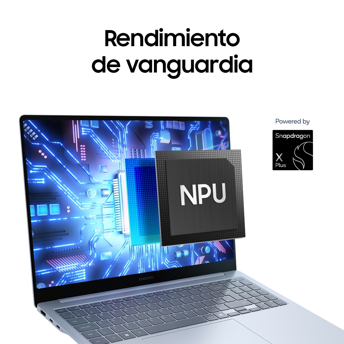 Portátil Samsung Galaxy Book4 Edge SE, Copilot+PC, Snapdragon X1-26-100, 16GB, 512GB SSD, 15,6", W11 (Reacondicionado A estrenar) - Azul zafiro Azul zafiro-7