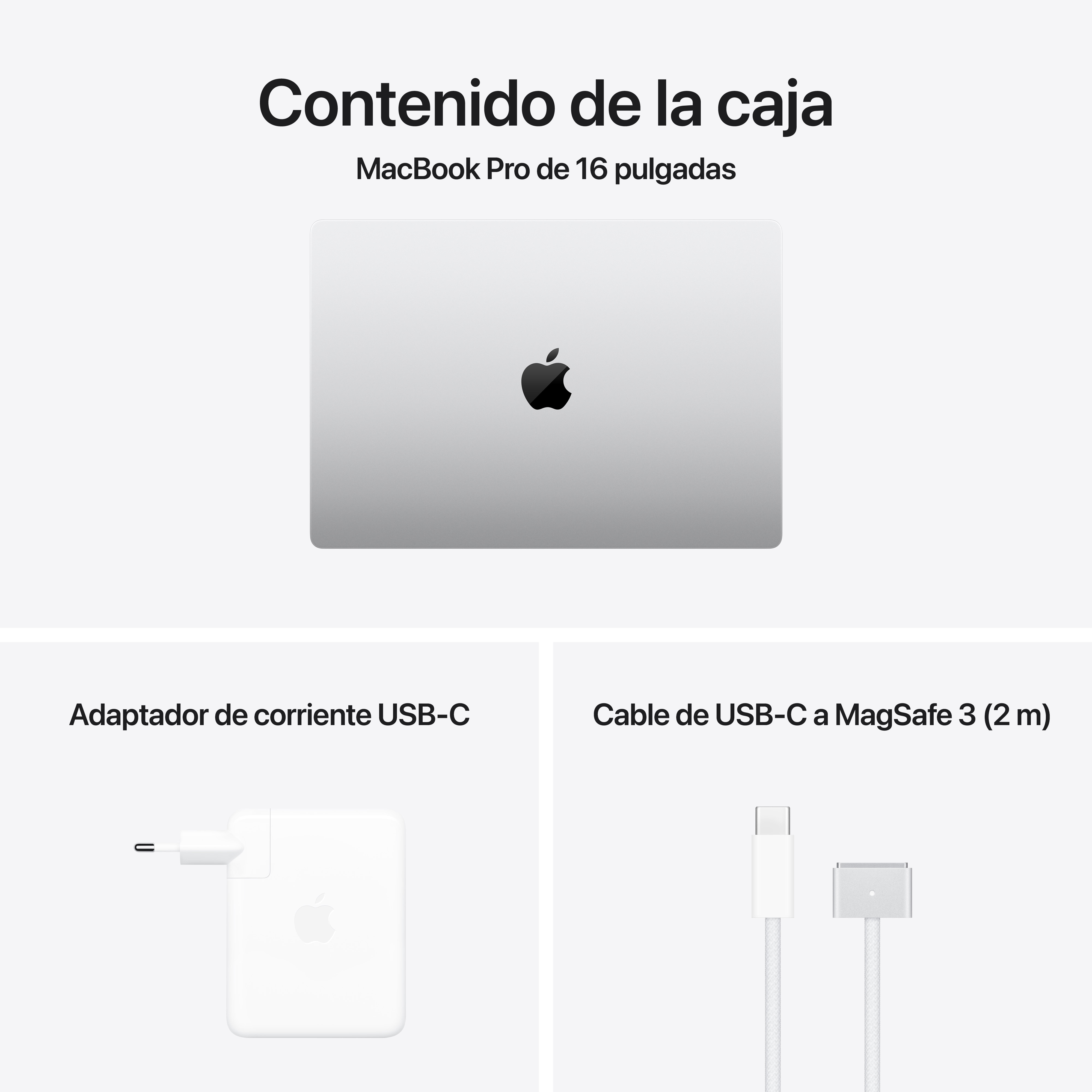 Imagen 8 de Apple MacBook Pro 16 (2024) M4 Pro, 24GB, 512GB SSD, 16,2", MacOS (Reacondicionado Grado C) - Plata Plata