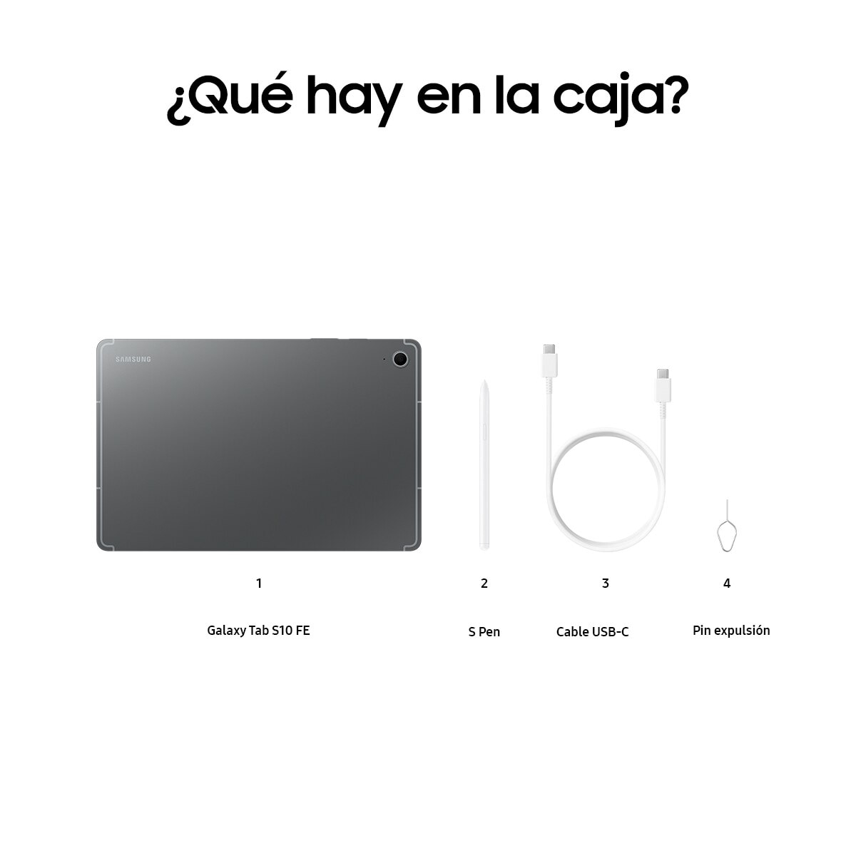 Tablet Samsung Galaxy Tab S10 FE 12 GB + 256 GB Wi-Fi + 5G Gray (Reacondicionado Grado A) - Gray 256 GB + 12 GB RAM Gray-6